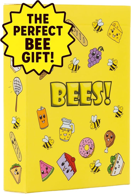 Bees! Card Game ??Cute & Fun Bee Themed Gift for Kids, Teens & Adults ??Easy to Learn & Perfect for Bee Lovers ??A Buzz-Worthy Family Game Night Favorite ??Ages 8+, 2-4 Players