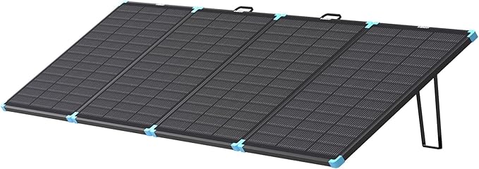 Renogy 300W Portable Solar Panel Suitcase, 25% High Efficiency N-Type Foldable Solar Charger for Power Station, Durable for Decades, 17% Lighter with Kickstands, for RV Camping Off-Grid Blackouts
