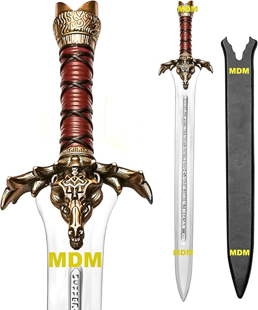 Custom Handmade Conan The Barbarian Father Sword, Atlantean Conan Sword Real, Viking Swords Viking Gifts for Men Prop Tools Axe Shield Armor Knife Real