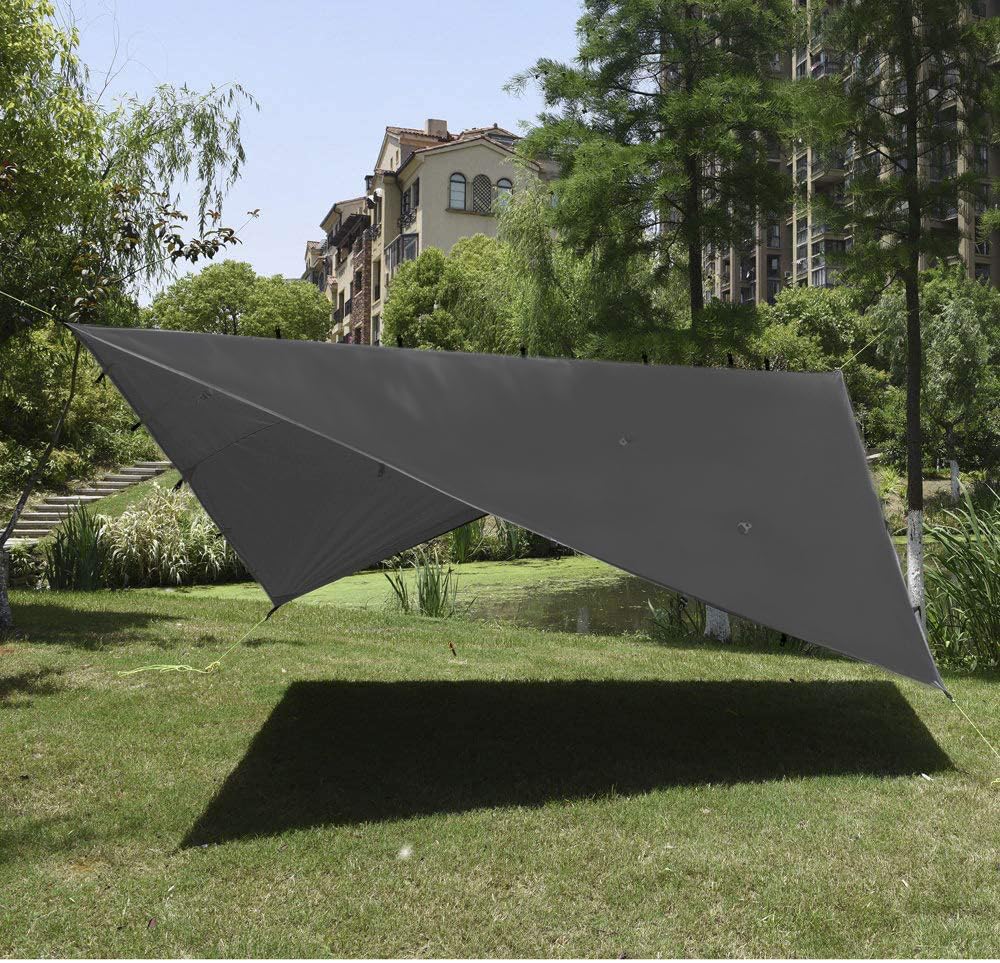 Gold Armour Rainfly Tarp Hammock, Premium 20ft x 14.3ft Rain Fly Cover, Waterproof Ultralight