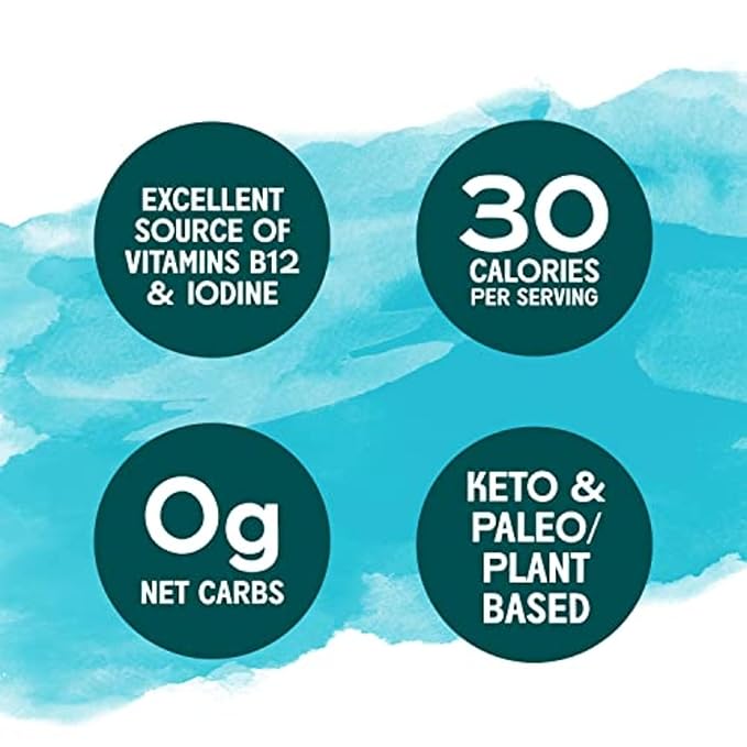 Gimme Seaweed - Sea Salt - 6 Count - Organic Roasted Seaweed Sheets - Keto, Vegan, Gluten Free - Great Source of Iodine & Omega 3?™s - Healthy On-The-Go Snack for Kids Adults (Pack of 2)