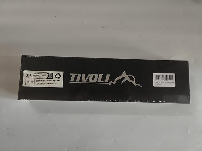 TIVOLI 13" Camping Axe, Wolf - Patterned Survival Hatchet with Nylon Sheath, High Carbon Steel Blade Compact Outdoor Bushcraft Axe with Ergonomic Wood Grip, Camping Gear for Hiking, Chopping, Hunting