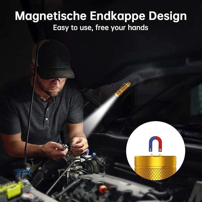 Wurkkos WK03 Pocket Flashlight Rechargeable, 1200 High Lumens Super Bright LED Flashlight with 6 Modes, High CRI 519A LED, IP68 Waterproof, Small Powerful Flashlight for Home, Emergency, Camping