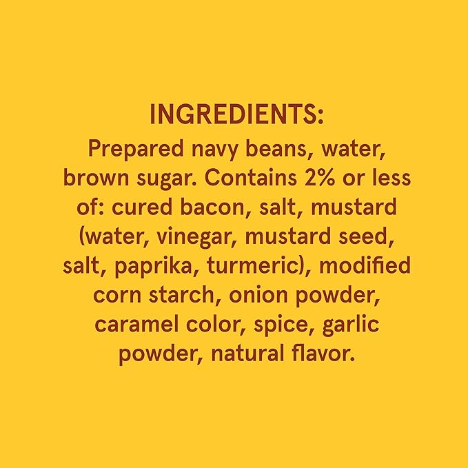 BUSH'S BEST 16 oz Canned Original Baked Beans, Source of Plant Based Protein and Fiber, Low Fat, Gluten Free, (Pack of 12)