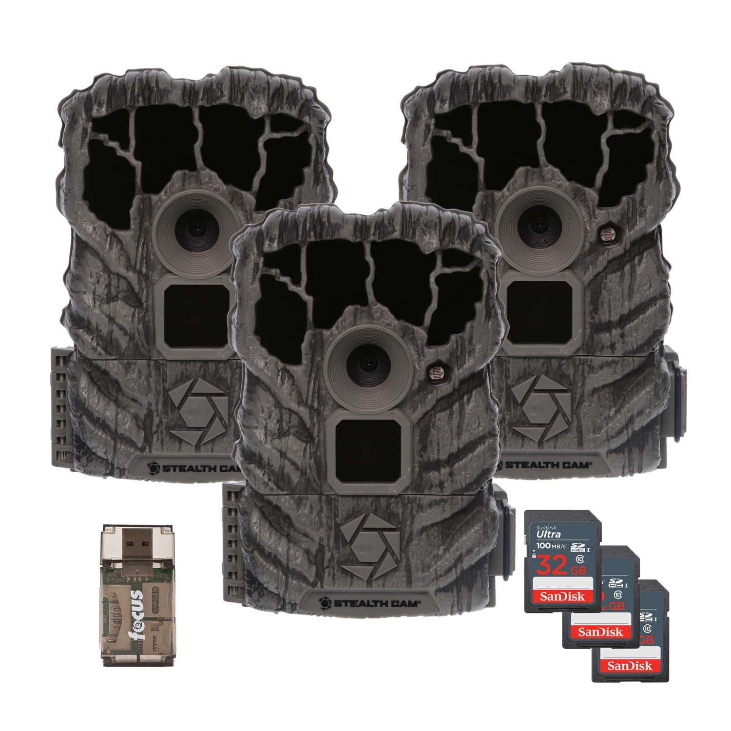 Stealth Cam Browtine 14MP Trail Camera Bundle