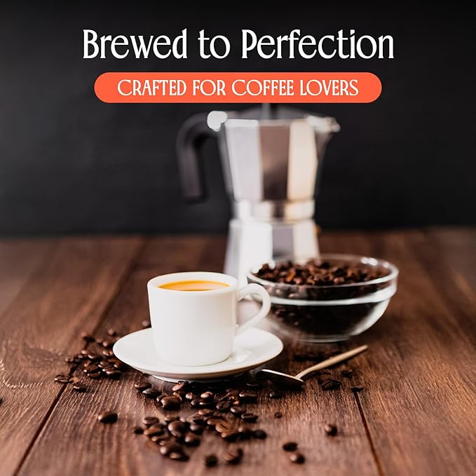Nero Arabica Coffee Whole Bean, Smoky Bittersweet Chocolate, Cane Sugar, and Star Anise Dark Roast Coffee Beans, Specialty Coffee Beans 12 oz Bag, Freshly Roasted in Brooklyn, Kosher Certified