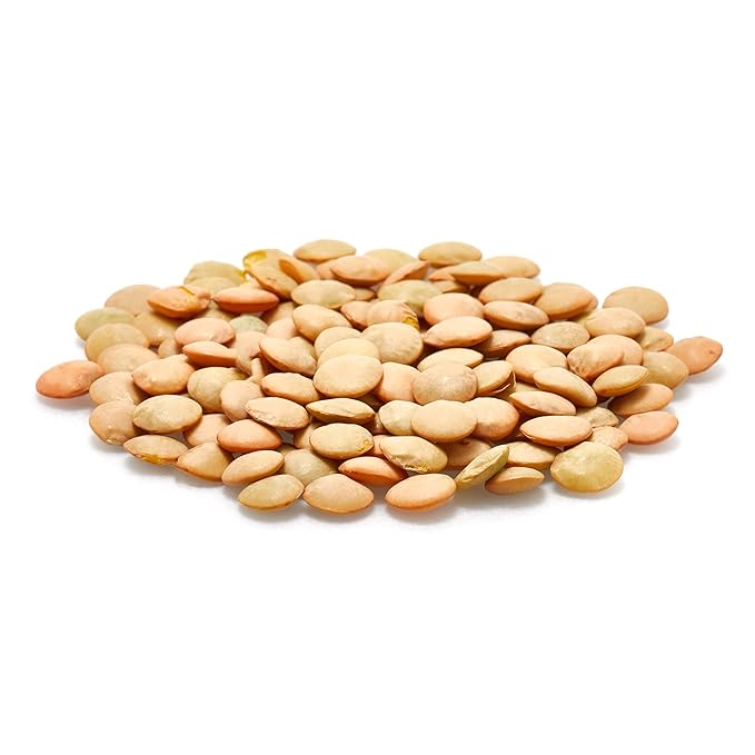 Yupik Organic Green Lentils, 2.2 lb, Non-GMO, Vegan, Gluten-Free (Pack of 2)