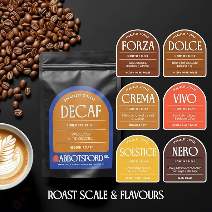 Decaf Whole Bean Coffee, Sweet Citrus & Mild Chocolate Swiss Water Decaf Coffee Beans, Signature Blend Brooklyn coffee, 35.2 oz (2.2lb) Medium Roast Coffee Beans, Kosher Certified