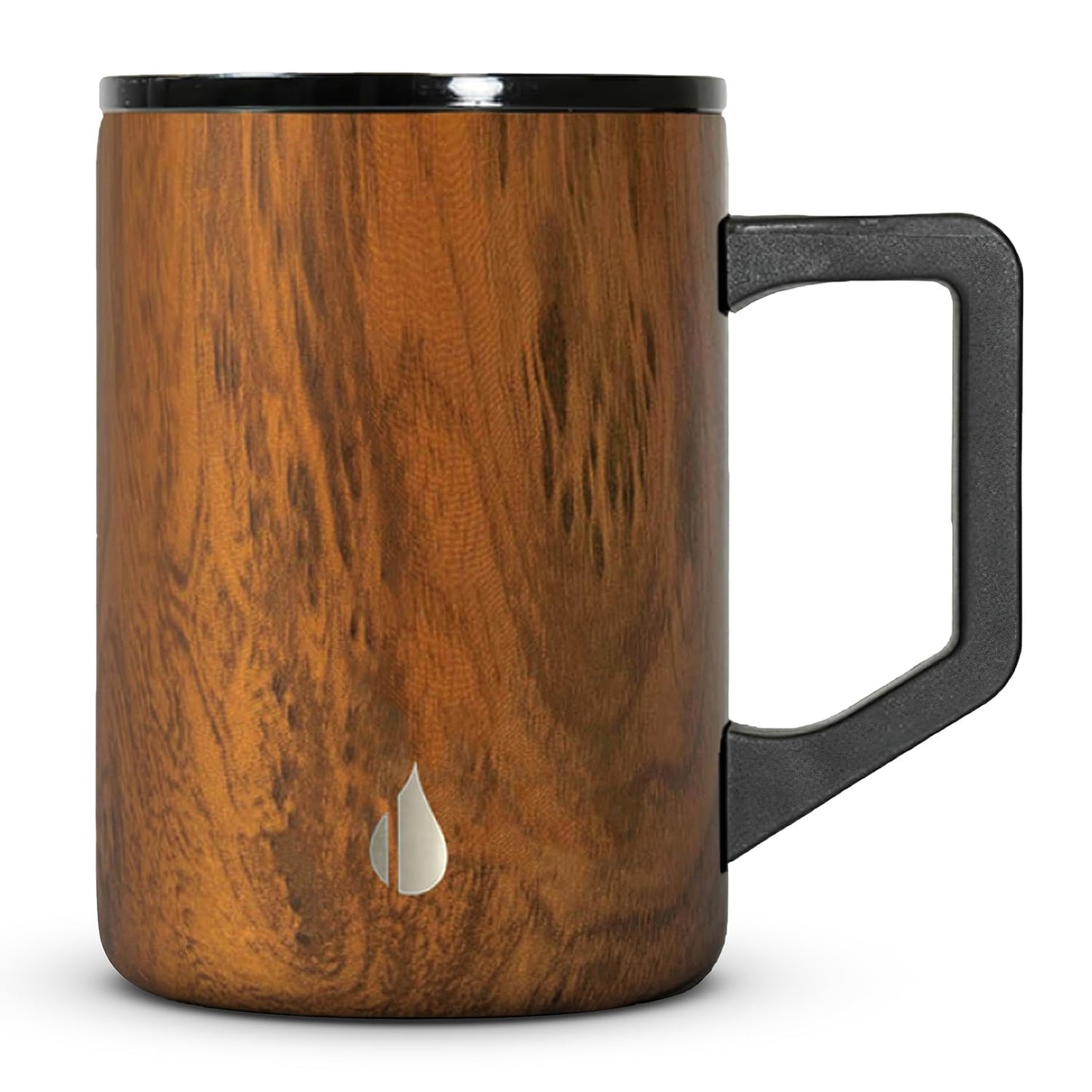 Elemental Insulated Coffee Mug - Triple-Wall Stainless Steel Summit Travel Cup for Hot and Cold