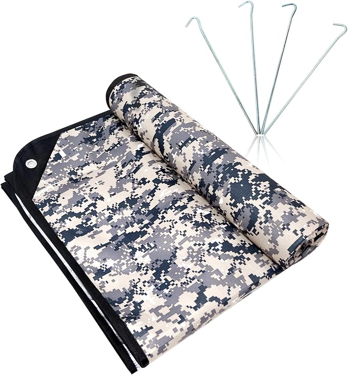 LYN Heavy Duty Emergency Blanket Survival Gear Waterproof Insulated Blanket Emergency Tarp for Camping, Hiking, Bushcraft