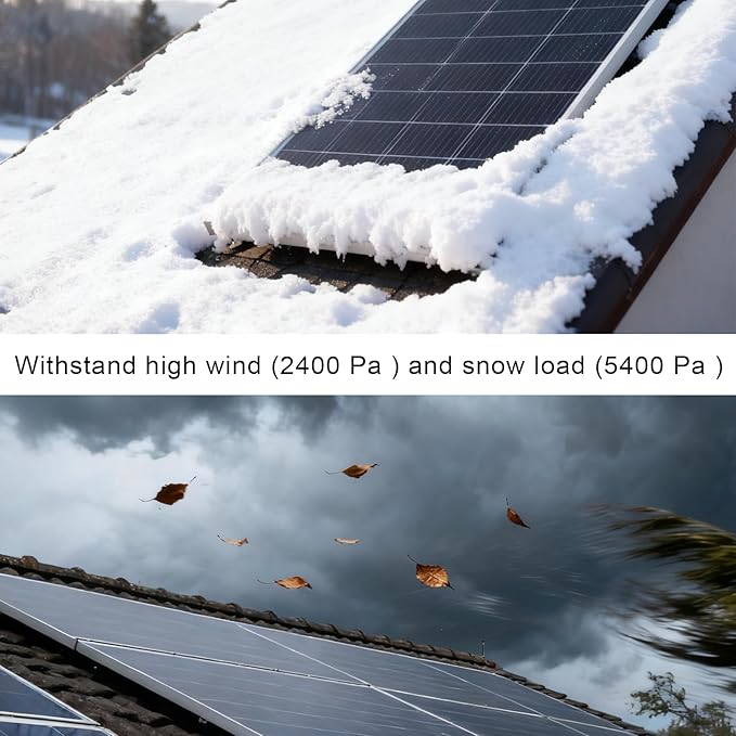 Solar Panel 300W 12V/24V, 2pcs 150W High-Efficiency Monocrystalline PV Module Power for Battery Boat Rvs Cabin and Other Off-Grid Applications (300W)