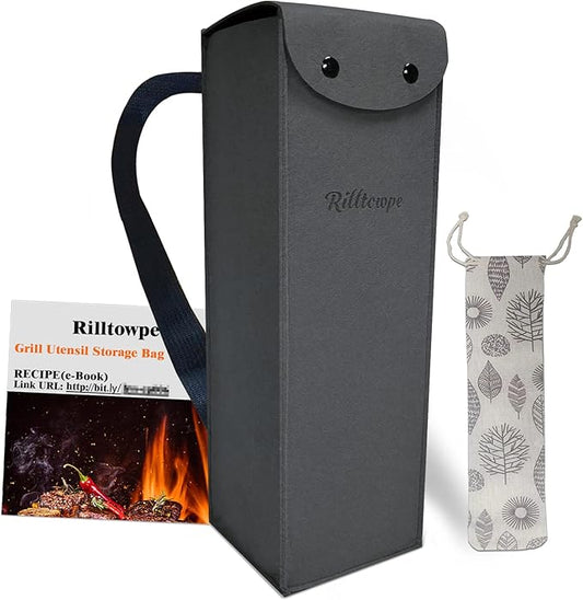 Grill tool bag，BBQ tool storage，Grilling Bags for Outdoor Grilling, Grill tool storageï¼?BBQ tool bagï¼?grill utensil storage,Foldable Grill Bag for Camping and Hiking BBQ.