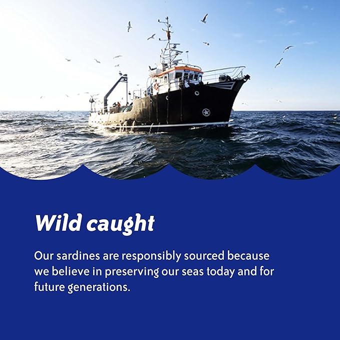Chicken of the Sea Sardines in Louisiana Hot Sauce, 3.75 oz. Cans (Pack of 18), Wild Caught Sardines, Packaging May Vary