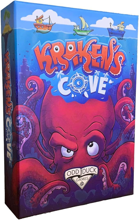 Kraken?™s Cove ??Memory & Strategy Game for Kids & Families | Quick Play Ocean Adventure Game | Ages 5+ | 1-3 Players | Under 15 Minutes