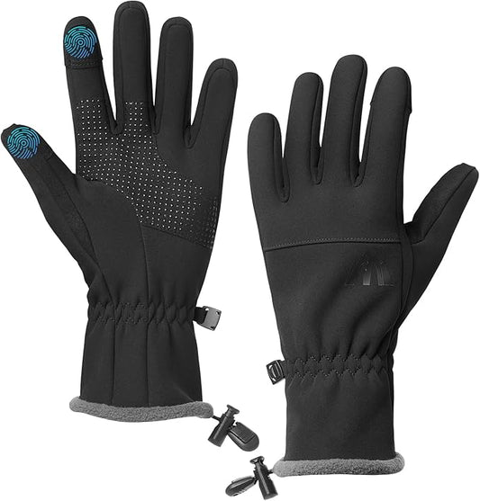 Moon Kitty Women?™s Winter Waterproof Running Gloves Windproof Thermal with Touchscreen Fingers Cold Weather Gloves for Women
