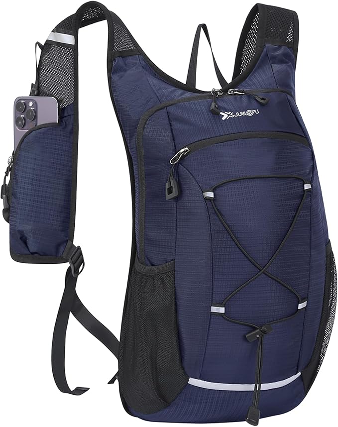 15L Small Hiking Backpack Lightweight Hydration Backpack for Men Women, Warterproof Hiking Daypack for Travel Cycling