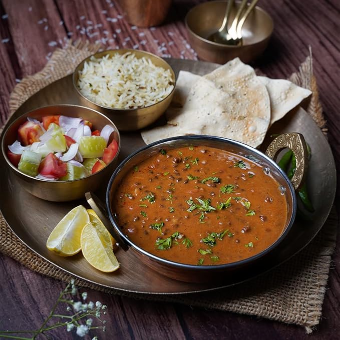 Ashoka Gluten-Free Meals, Microwave Ready Vegan Black Gram & Kidney Beans, Heat & Serve Meals, All-Natural Delhi Dal Makhani, Kosher Certified, Great for the Outdoors, No Preservatives, Pack of 10