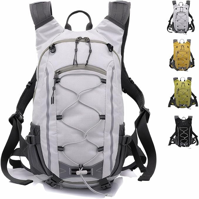 Small Hiking Backpack Lightweight Waterproof Daypack for Camping Cycling Fitness Outdoor Sports - Women Men Teens