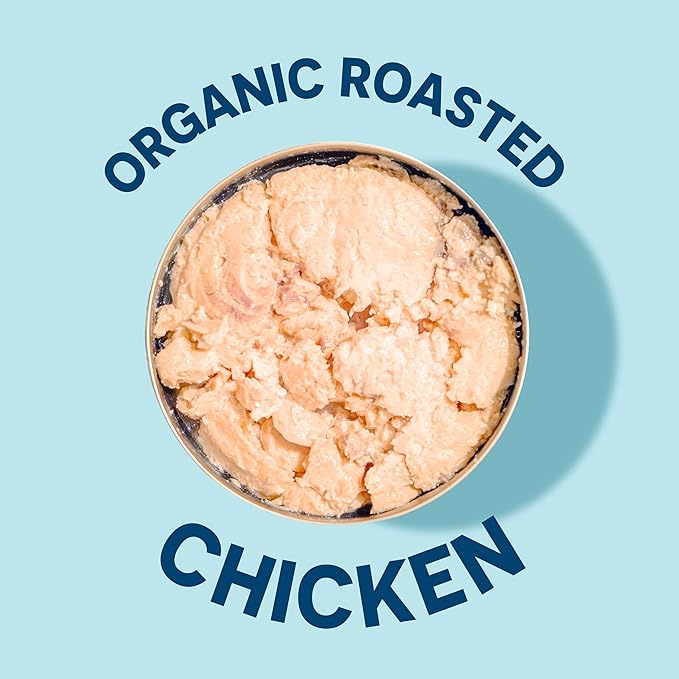 Wild Planet Organic Roasted Chicken Breast With Rib Meat, Skinless and Boneless, Sea Salt, Free Range, Non-GMO, Gluten Free, Keto and Paleo, 5 Ounce (Pack of 12)