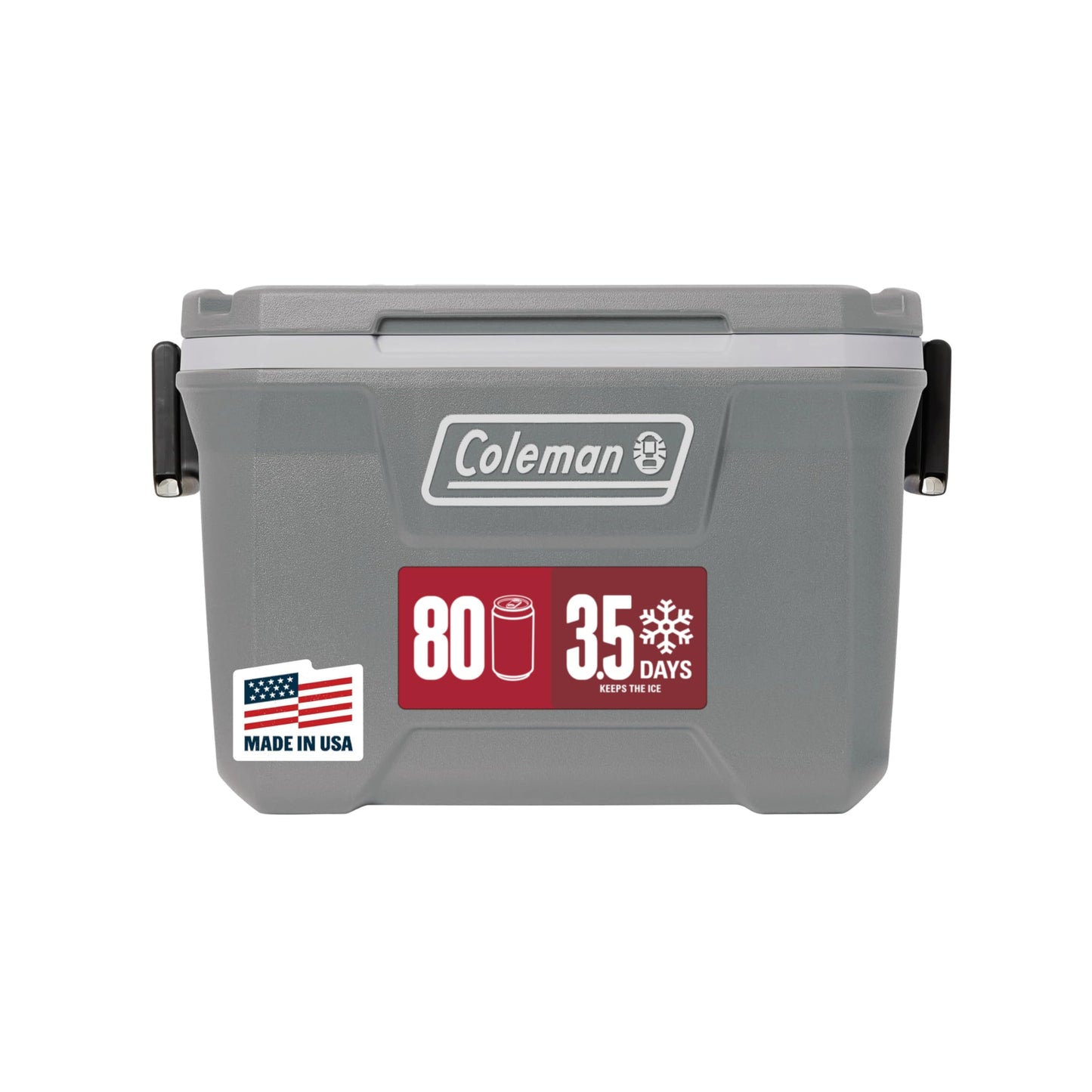 Coleman Classic Series Insulated Portable Cooler, Leak-Resistant Outdoor Hard Cooler Keeps Ice up