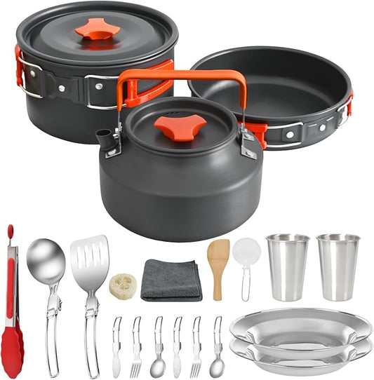 Camping Cookware Mess Kit