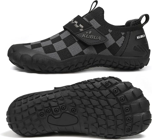 KUBUA Kids Hiking Water Shoes Boys Girls Barefoot Shoes Multifunctional Tennis Sneakers Toddler Little Big Kid