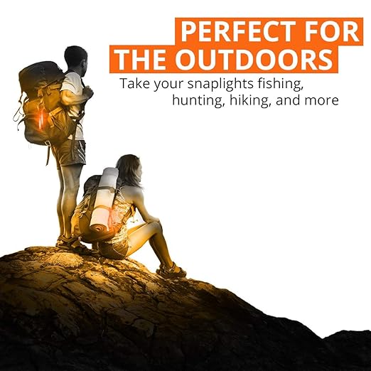 Cyalume-9-08005 SnapLight Orange Glow Sticks ??6 Inch Industrial Grade, Ultra Bright Light Sticks with 12 Hour Duration (Pack of 10)