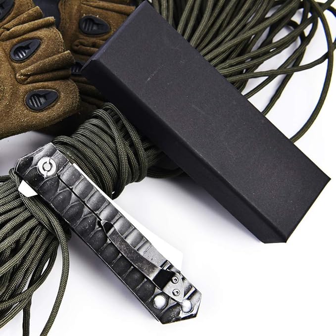 BGT Folding Tactical Knives Razor Blade Ball Bearing System Pocket Flipper Knife EDC Tools For Outdoor Camping Hiking