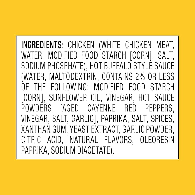 StarKist Chicken Creations "Big Size" BOLD Buffalo, 5 oz Pouch (1 Pack) Ready to Eat Premium White Meat Chicken, 21g Protein Per Serving, Gluten Free, Perfect for Salads, Meals and Snacks