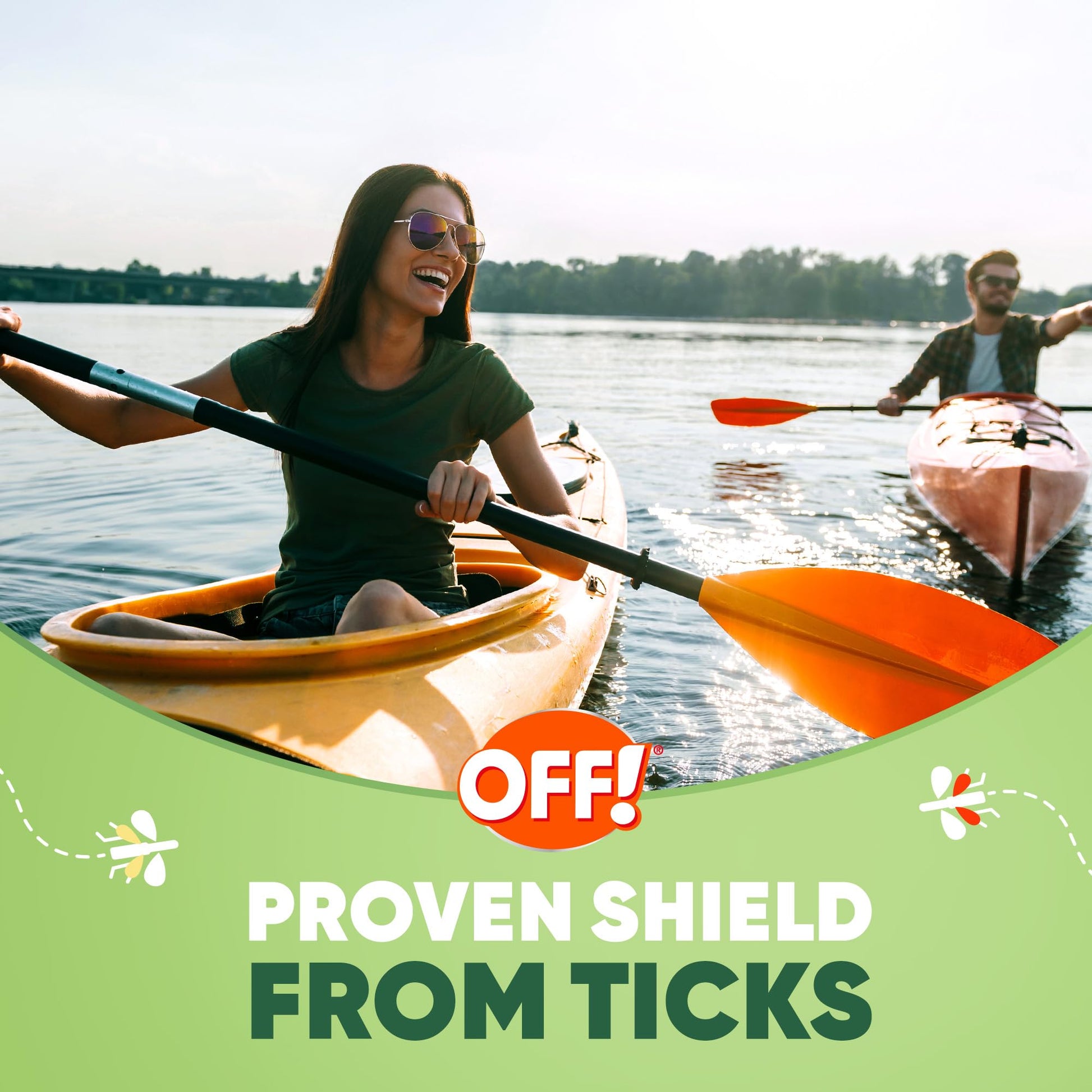 OFF! Deep Woods Insect Repellent Aerosol, Dry, Non-Greasy Formula, Bug Spray with Long Lasting