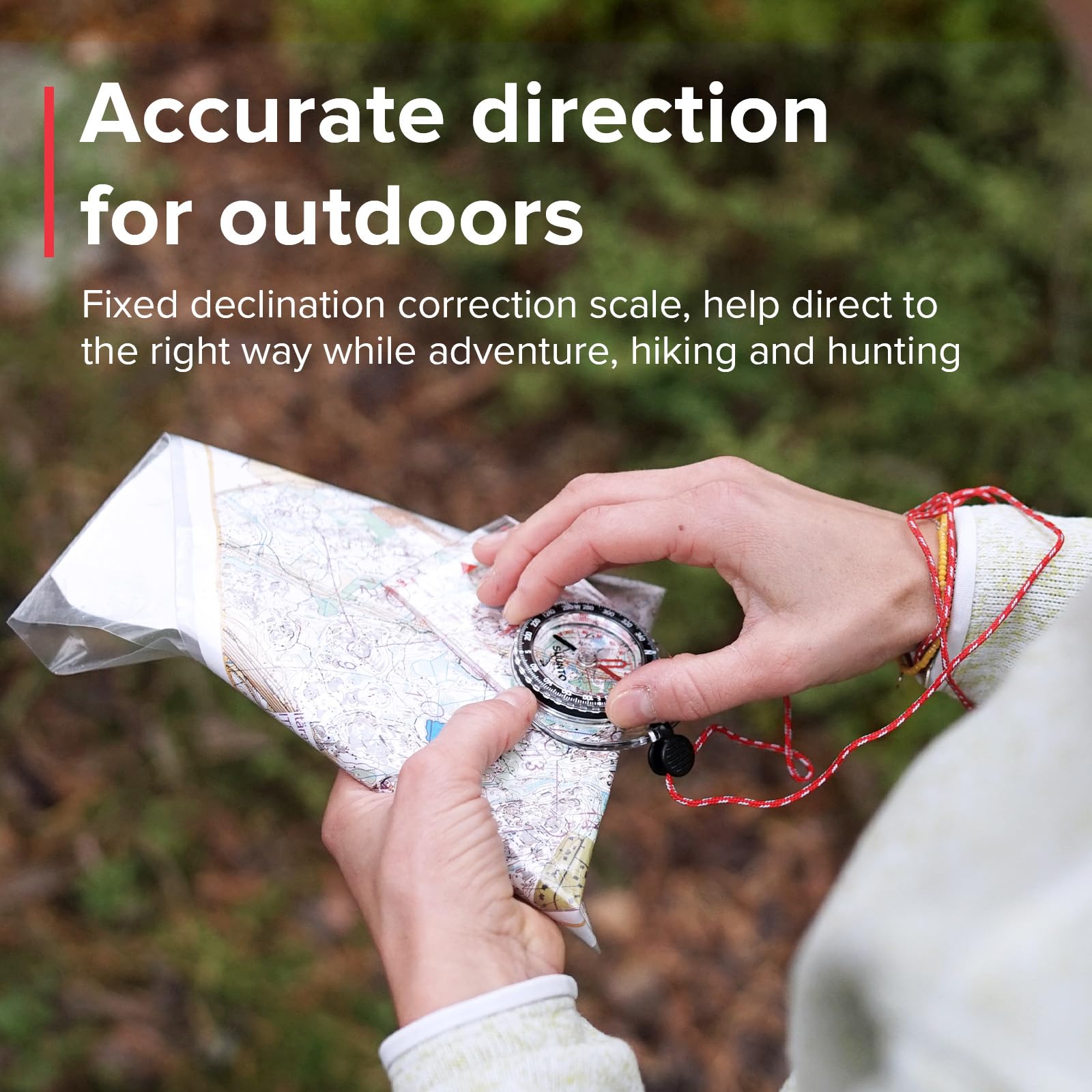 SUUNTO A-10 Compass: Compact, Simple to use Recreational Hiking Compass, Hiking, Boy Scouts