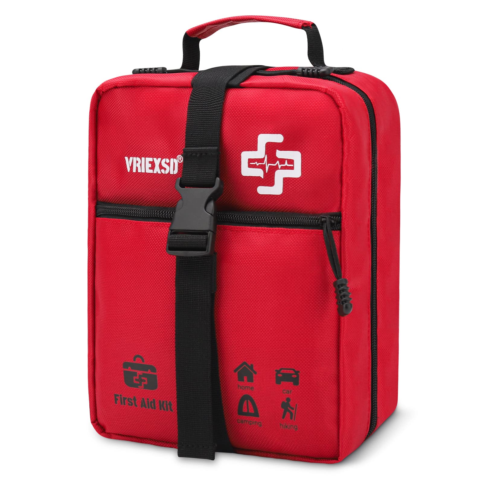 VRIEXSD 400 Piece Large First Aid Kit for Home, Car, Travel, Camping,Sports
