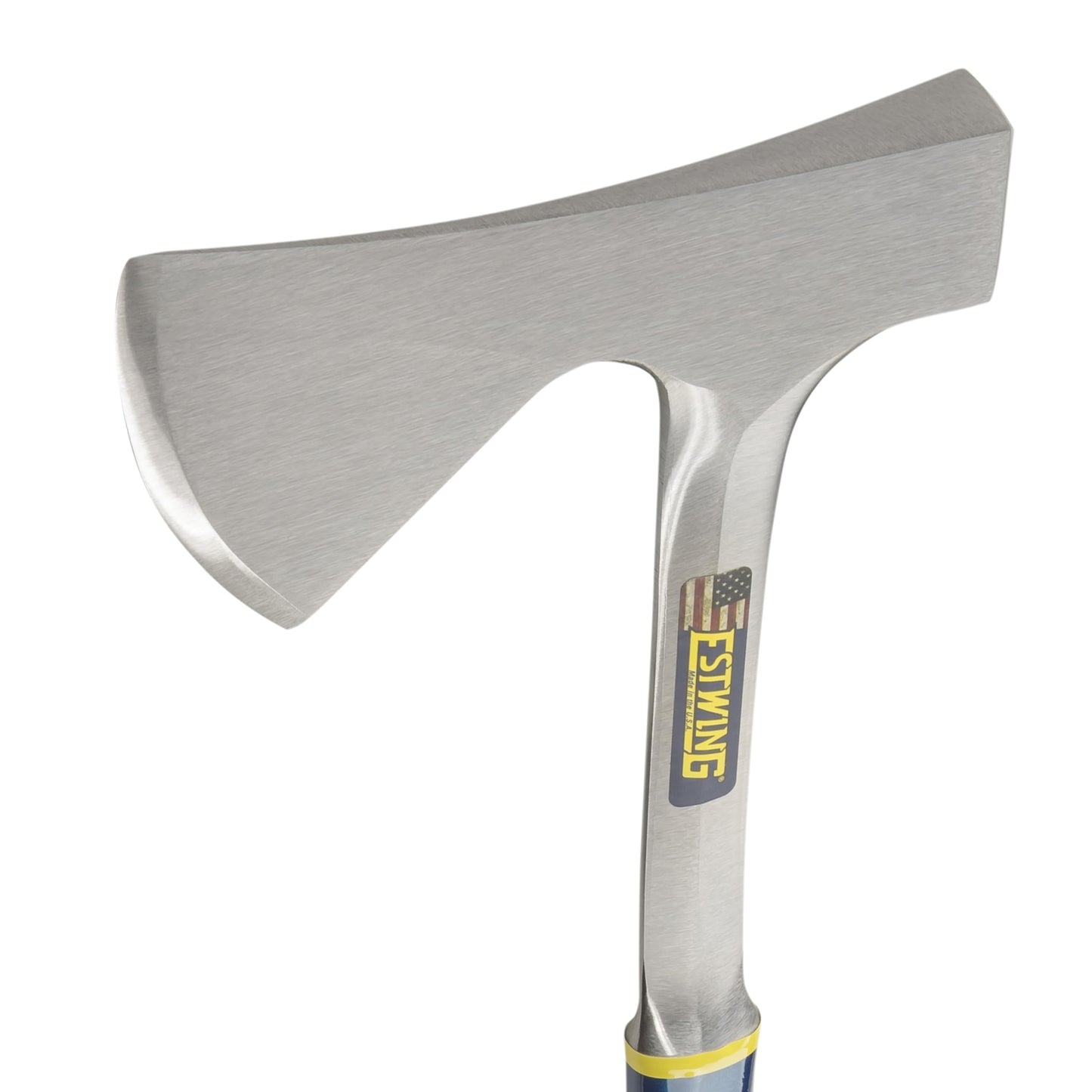 ESTWING Camper's Axe - 26" Wood Splitting Tool with All Steel Construction & Shock Reduction Grip