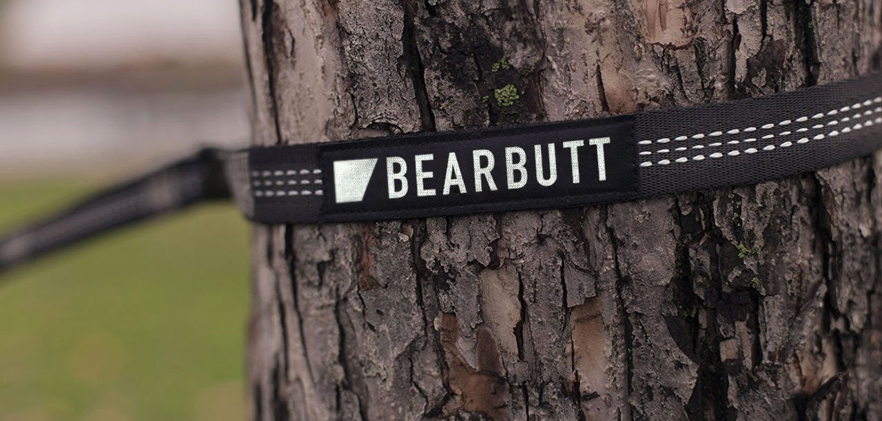 Bear Butt Kodiak Hammock Straps For Trees - 20 Feet Long Hammock Tree Straps - 40 Combined Loops