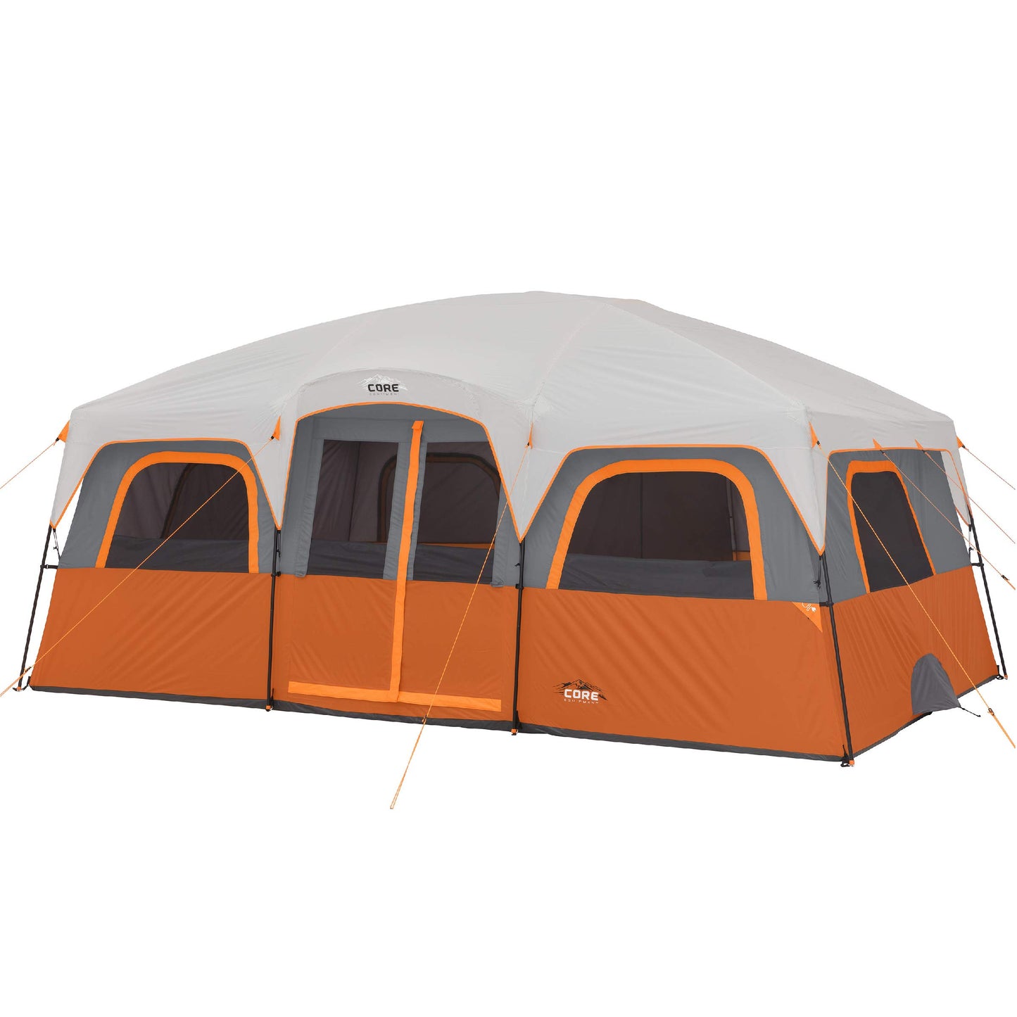 CORE 12 Person Tent | Large Multi Room Family Cabin Tent with Carry Bag for Outdoor Car Camping |