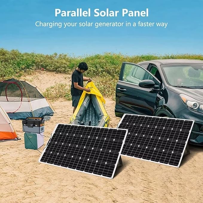 1000 Watt Solar Panel Kit, with car Inverter and 40A Charge Controller 2pcs 500 Watt Flexible Monocrystalline Solar Panel for 12-24V Battery Charging Car Battery Camper RV Yacht Boat