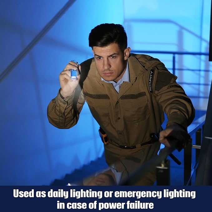 VIHOSE 20 Pcs Mini Flashlights Bulk, Bright Aluminum Handheld Flash Light with Lanyard Small LED Flashlights for Night Reading Emergency Hurricane Camping Hiking, Batteries Not Included(Blue)