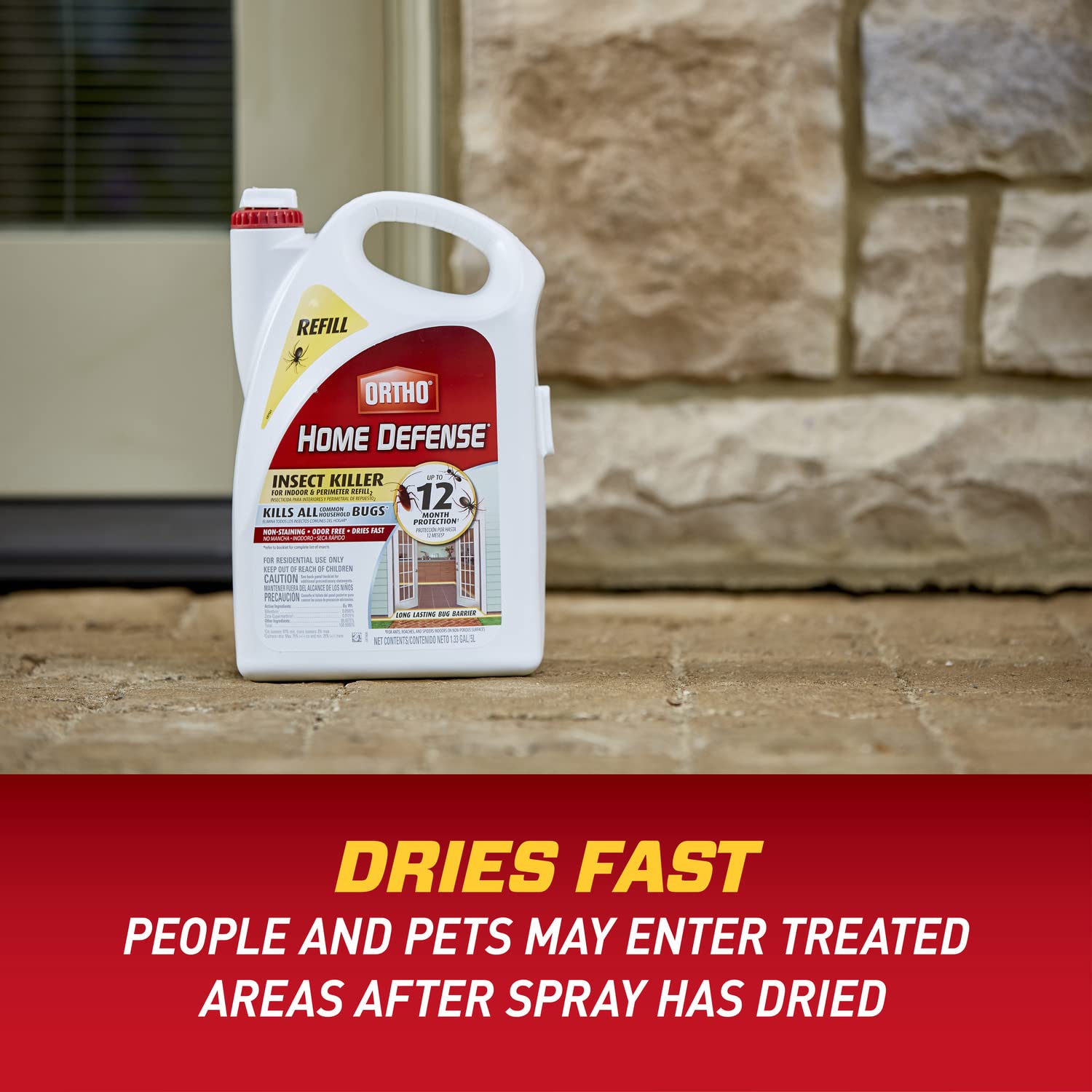 Ortho Home Defense Insect Killer for Indoor & Perimeter Refill2, 1.33 gal.