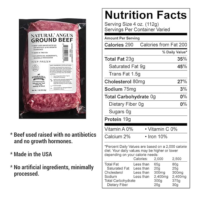 Nebraska Star Beef Angus Ground Beef