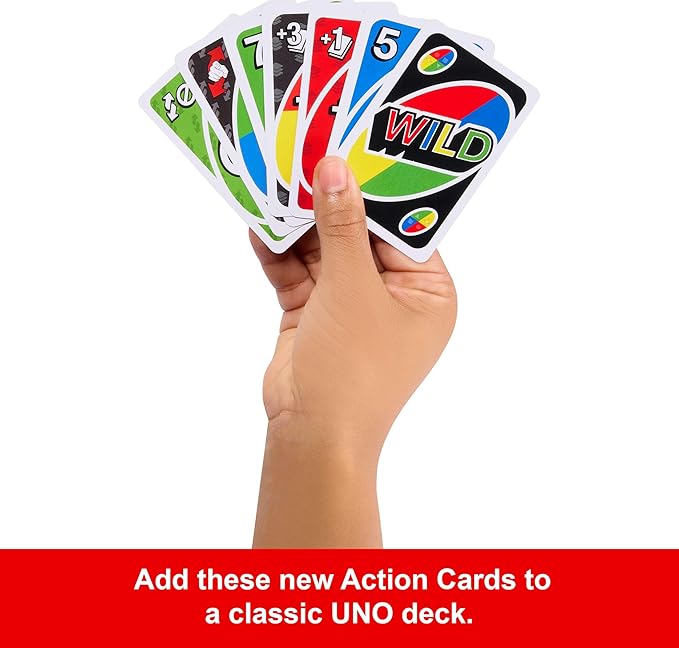 Mattel Games UNO Card Game with 2 Add On Packs & Collectible Tin for Kids, Adults & Family Game Night. 2 to 10 Players