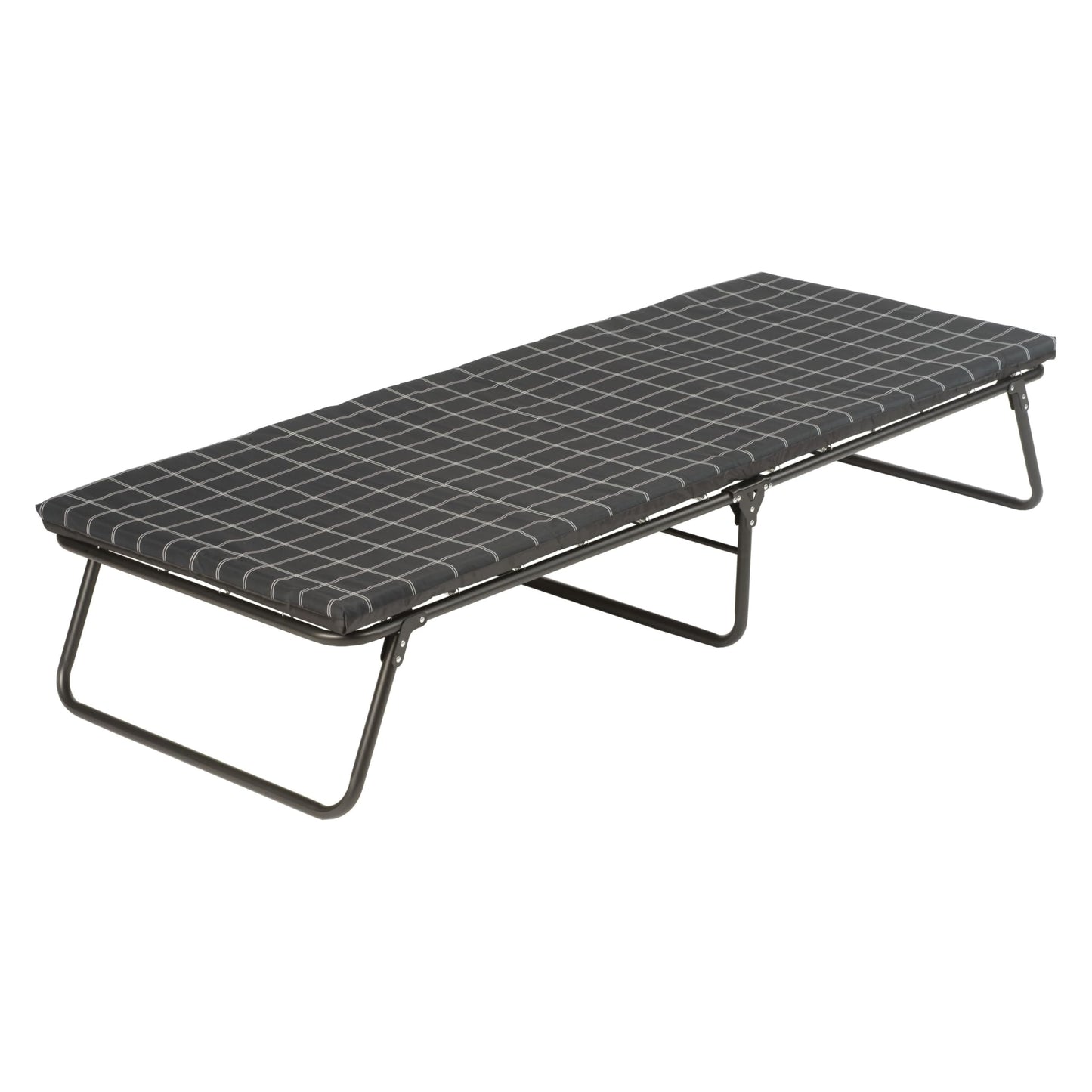 Coleman ComfortSmart Big & Tall Cot with Mattress Pad, Folding Steel Camp Bed with Plush Pad for