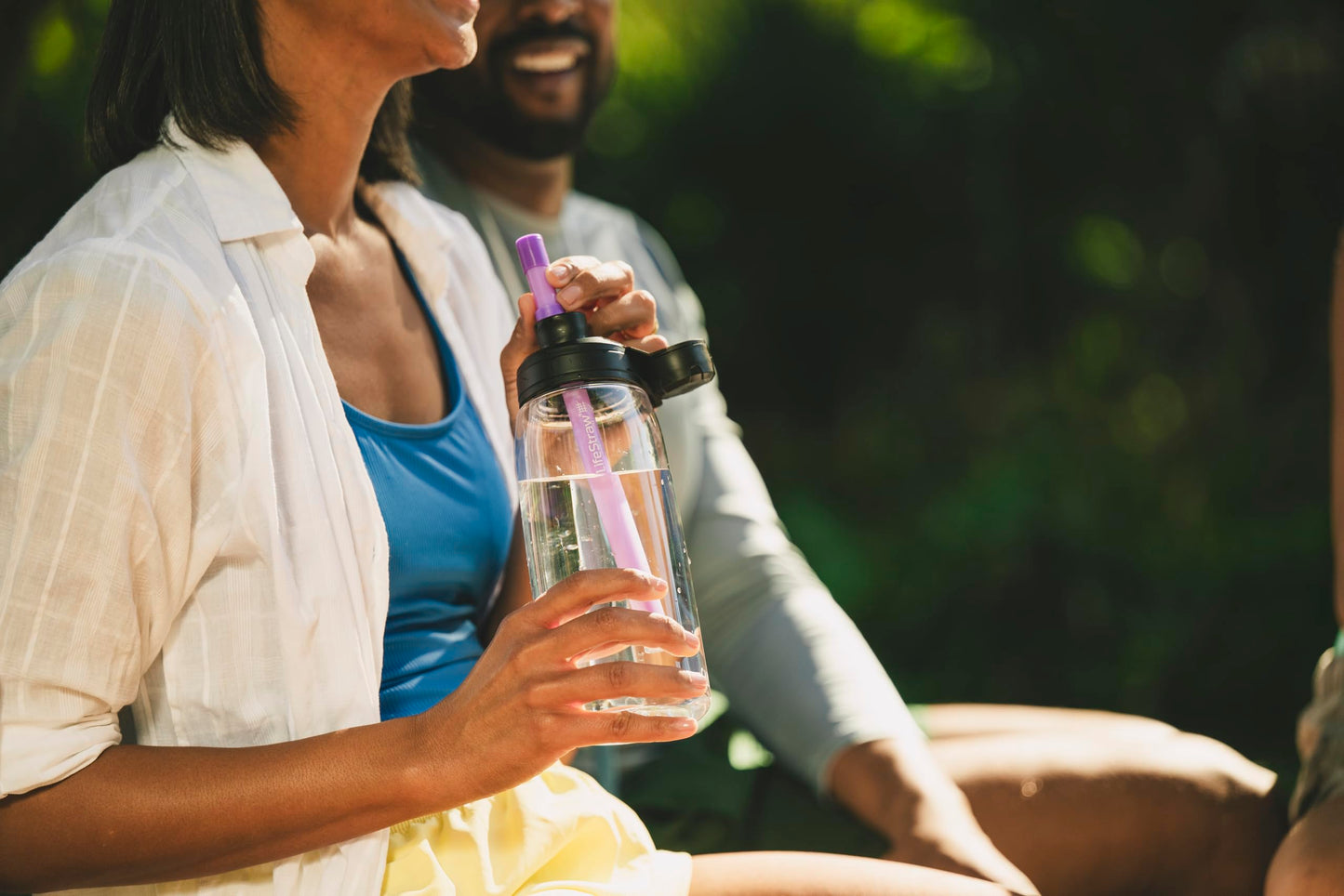 LifeStraw Sip Essential — BPA-Free Reusable Filter Drinking Straw, Removes Microplastics, Bacteria