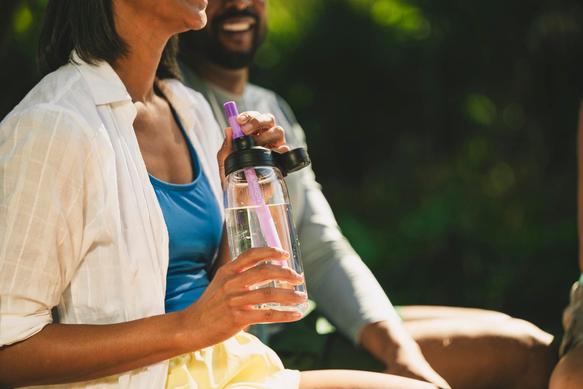 LifeStraw Sip Essential — BPA-Free Reusable Filter Drinking Straw, Removes Microplastics, Bacteria