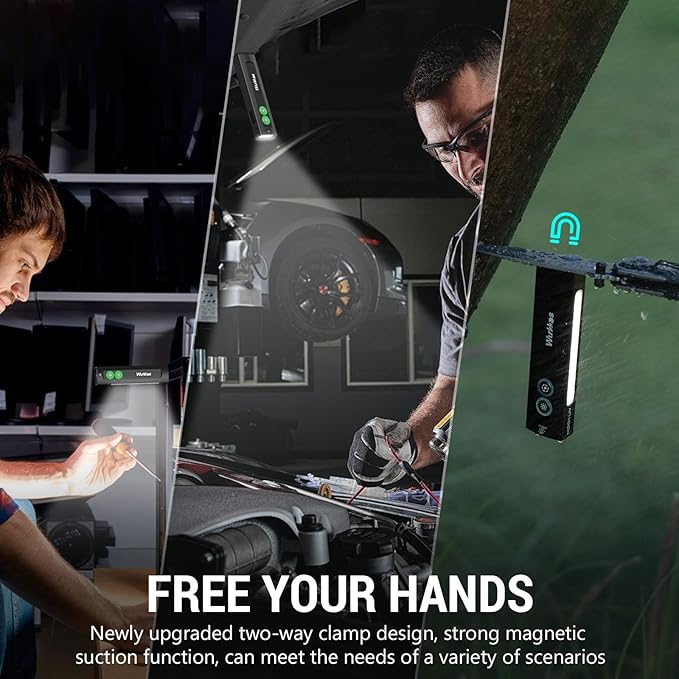 Wurkkos HD01 UV Flashlight, Rechargeable EDC Flashlight, Led Flashlight with 365nm UV Light, 1200 Lumens Flat Flashlight with RGB, Pocket Light for Emergency, Pet Urine Detection (Black)