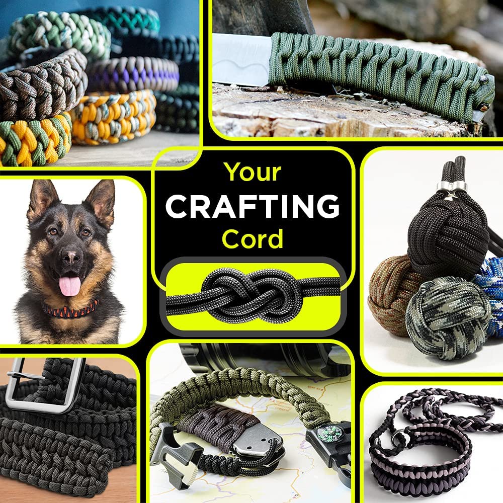 TECEUM Paracord Rope Type III 550 – Tactical MIL-SPEC – Outdoor para Cord