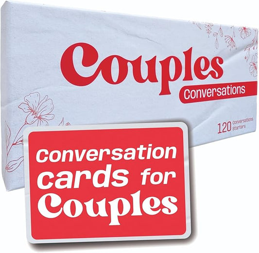 Couples Conversations Card Game ??Fun Couple Games for Date Night, Intimacy & Conversation Cards, Get to Know You, Newlywed & Married Couples, Romantic Gift, at-Home Activity with Your Partner
