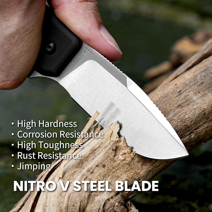 Kizer Nice Guy Pocket Folding Knife, 2.84" Nitro V Blade, Lightweight Sharp Camping and Hiking Knife, Tough Aluminium Handle, Liner Lock Flipper Knives V3011A2