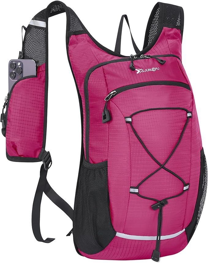 15L Small Hiking Backpack Lightweight Hydration Backpack for Men Women, Warterproof Hiking Daypack for Travel Cycling