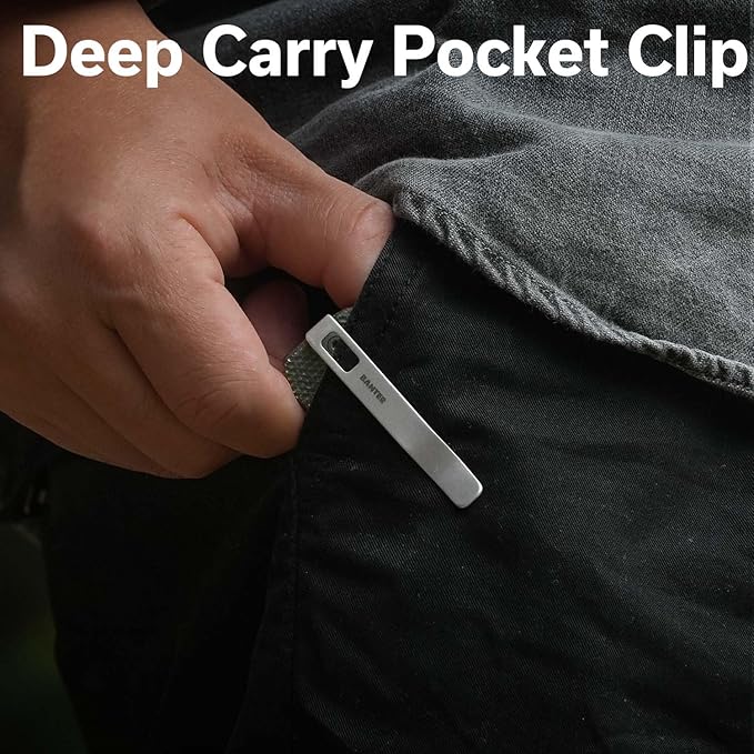 CIVIVI Small Pocket Knife for EDC, Baby Banter 2 Crossbar Lock folding Knife with 2.34" Nitro-V Blade Micarta Handle, Titanium Thumb Stud Opener C23074-3