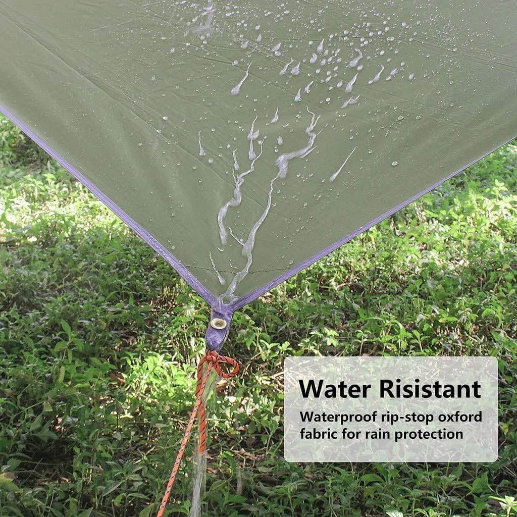 Unigear Hammock Rain Fly Waterproof Camping Tent Tarp for Backpacking